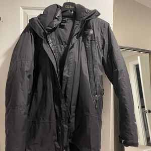 Mens North Face winter Coat